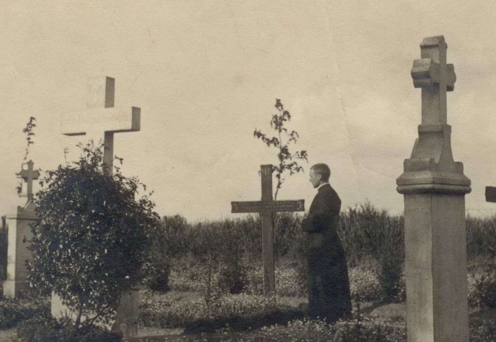 Il cimitero a Grave